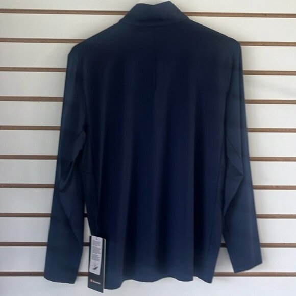 Logo Sport Long Sleeve Half Zip - True Navy - Picture 4 of 7
